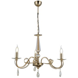 Opviq Castro - 52-03 Candelabro de Metal Color Antigüedad